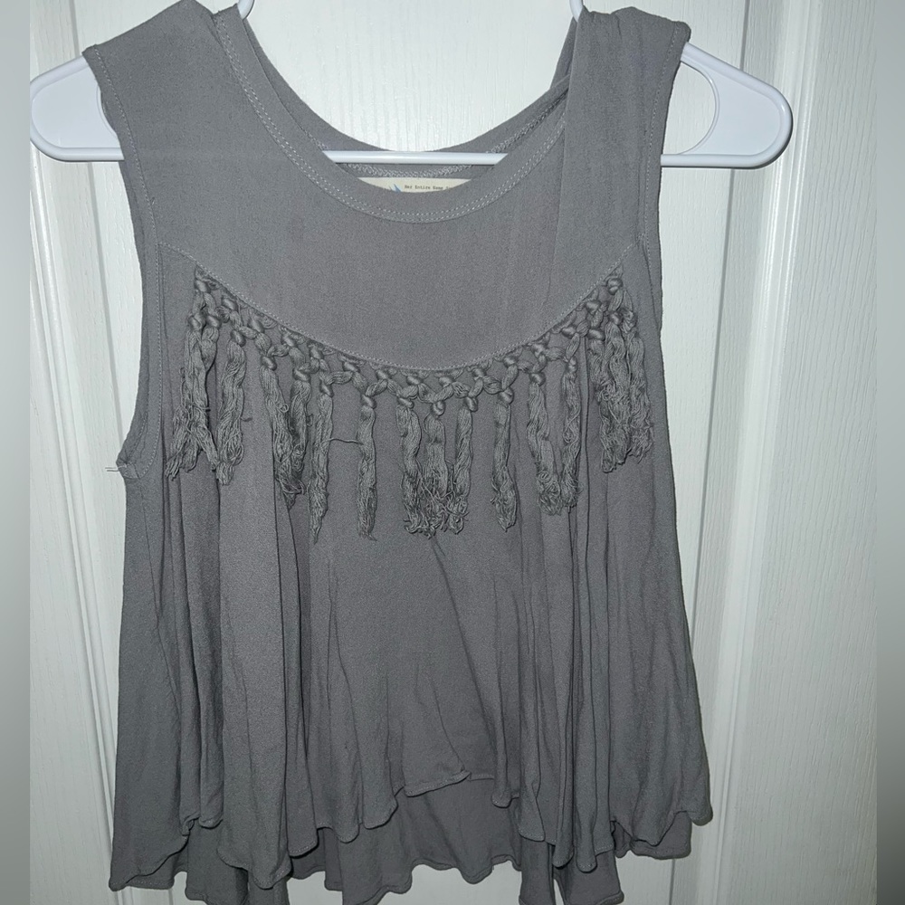 cute tassel tank !!